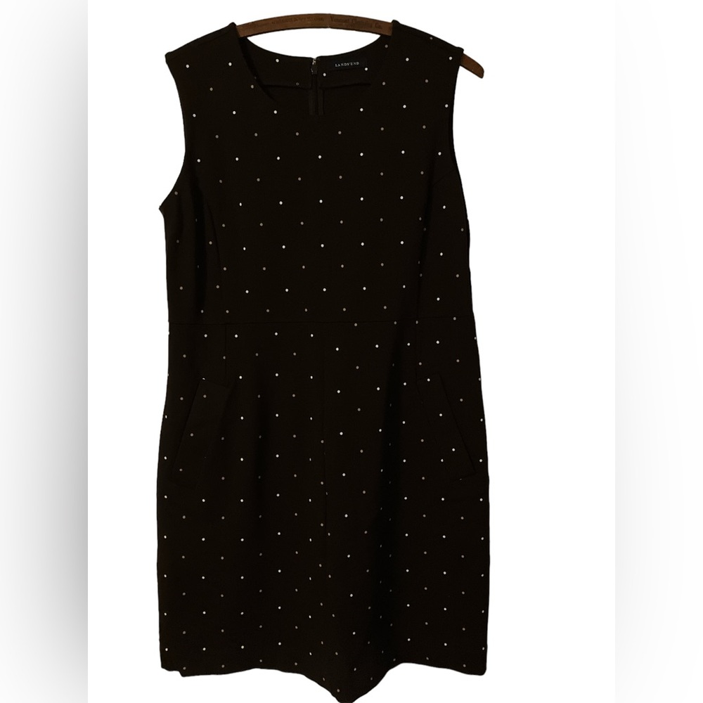 Lands End Ponte Dress Size 14